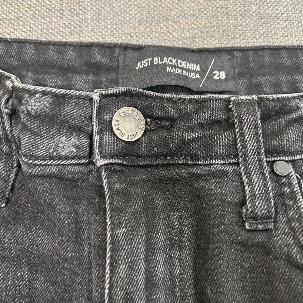 Just Black Denim NEW Black Jeans